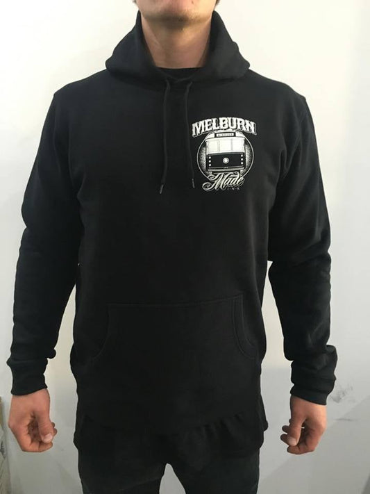 MELBURN MADE TRAM LOGO HOODIE