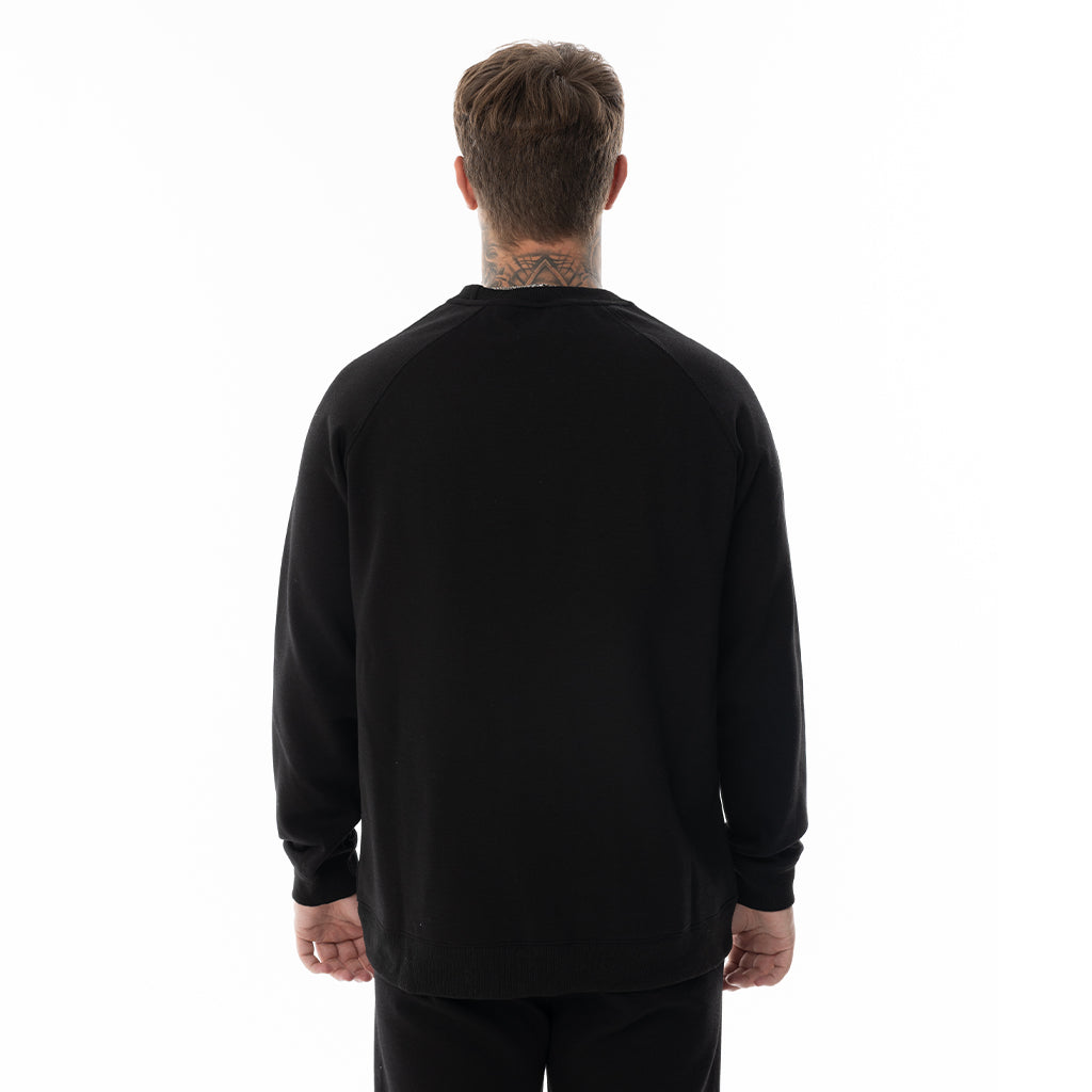 MELBURN MADE CREW NECK BLACK