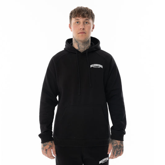 BLACK MELBURN MADE HOODIE