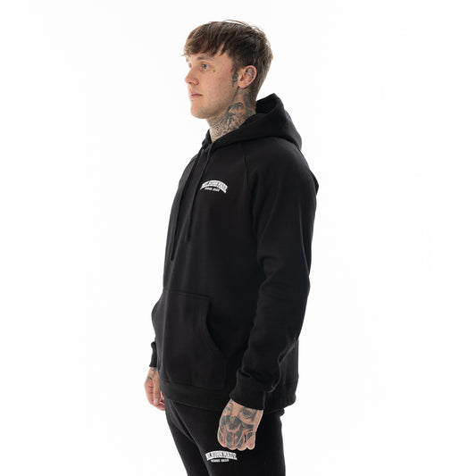BLACK MELBURN MADE HOODIE