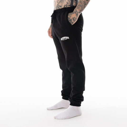 MELBURN MADE TRACK PANTS BLACK