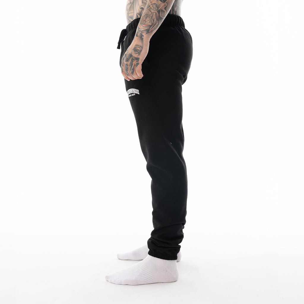 MELBURN MADE TRACK PANTS BLACK
