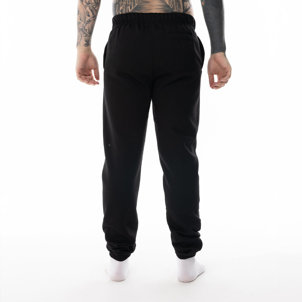 MELBURN MADE TRACK PANTS BLACK
