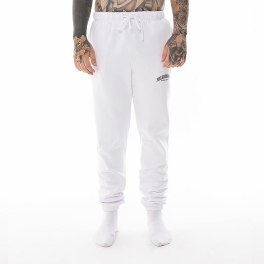 MELBURN MADE TRACK PANTS WHITE