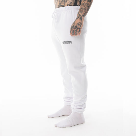MELBURN MADE TRACK PANTS WHITE