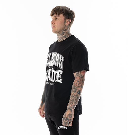 MELBURN MADE TEE REGULAR FIT BLACK